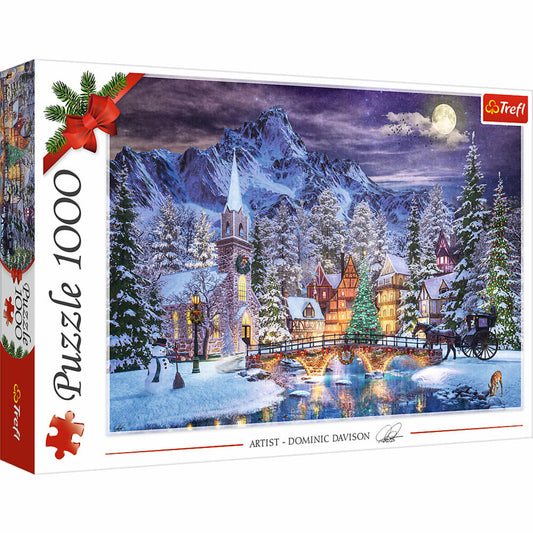 Trefl Puzzle Weihnachtsatmosphäre, Weihnachten, 1000 Teile, 68.3 x 48 cm, 10629