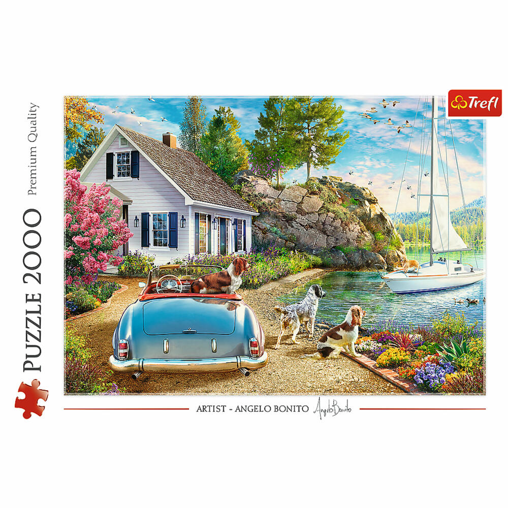 Trefl Puzzle Urlaubsparadies, 2000 Teile, 96.1 x 68.2 cm, 27124