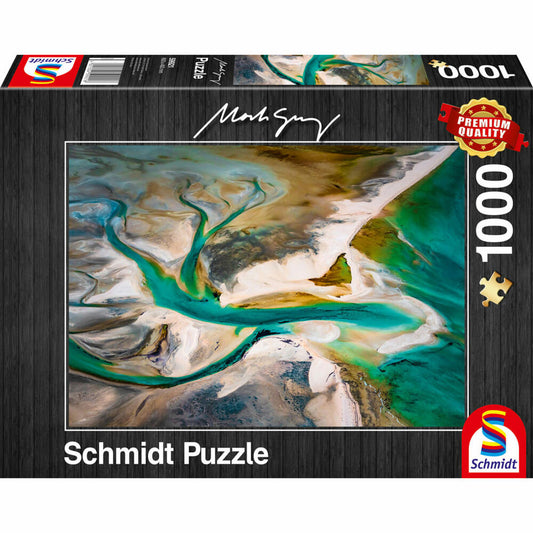 Schmidt Spiele Verschmelzung, Mark Gray, Puzzle, Erwachsenenpuzzle, 1000 Teile, 59921