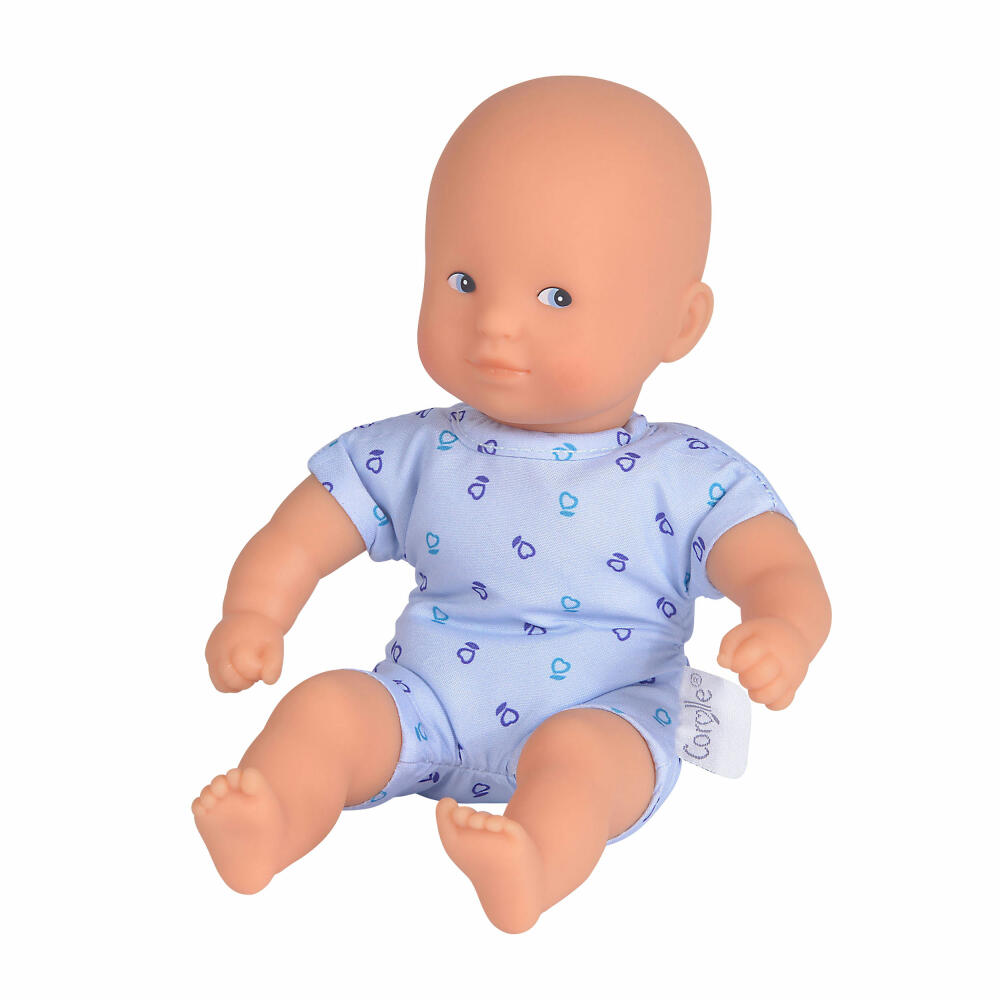 Corolle MPP Mini Calin Blau, Weichkörperpuppe, Babypuppe, Puppe, Spielzeug, Vanilleduft, 20 cm, 9000120140