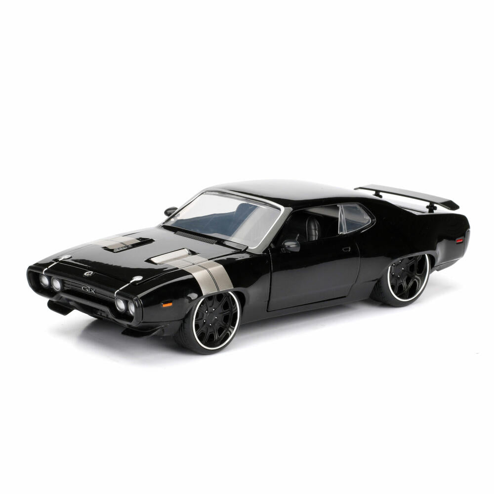 Jada Fast & Furious FF8 1972 Plymouth GTX, Modellauto, Modell Auto, Modellfahrzeug, Maßstab 1:24, 253203034