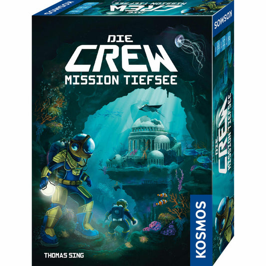 KOSMOS Die Crew - Mission Tiefsee, Kartenspiel, Gesellschaftsspiel, Karten Spiel, ab 10 Jahren, 680596