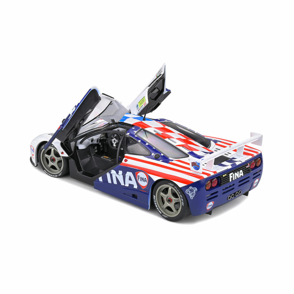 Solido McLaren F1 GTR #39, Modellauto, Modell Auto, Miniaturauto, Miniatur, Maßstab 1:18, Weiß, 421188300