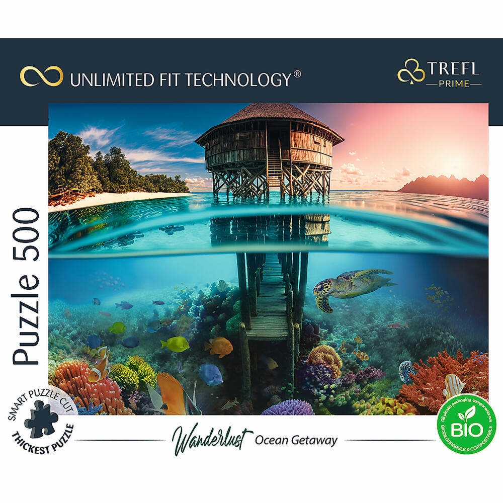 Trefl Puzzle UFT Ocean Gateway, 500 Teile, 48 x 34 cm, 37462