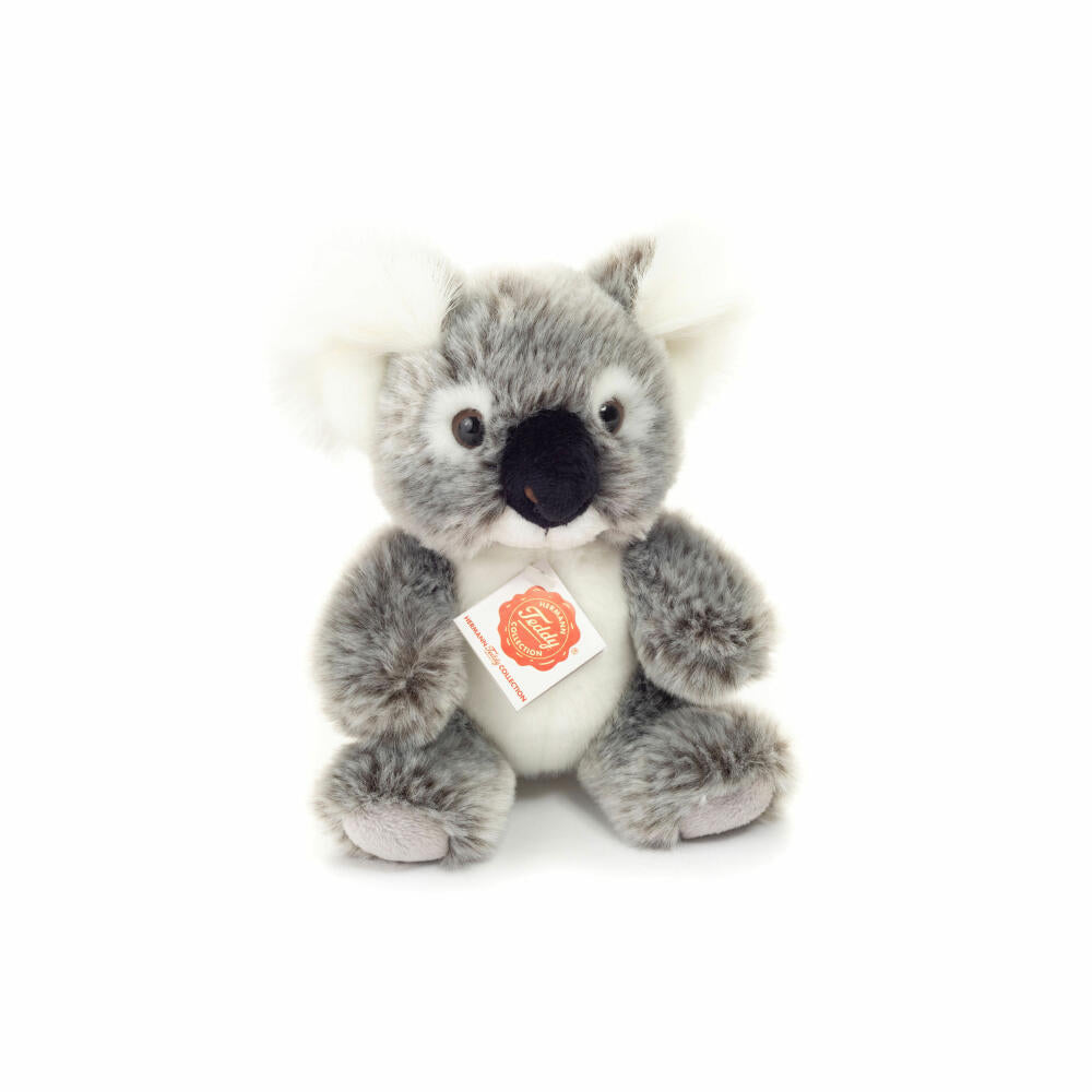 Teddy Hermann Koala sitzend, Plüschtier, Kuscheltier, Wildtier, Plüsch, Grau, 18 cm, 914273