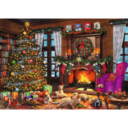 Trefl Puzzle Weihnachten kommt, 1000 Teile, 68.3 x 48 cm, 10745