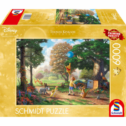 Schmidt Spiele Puzzle Disney Dreams Collection Winnie Pooh II, Thomas Kinkade, Erwachsenenpuzzle, 6000 Teile, 57399