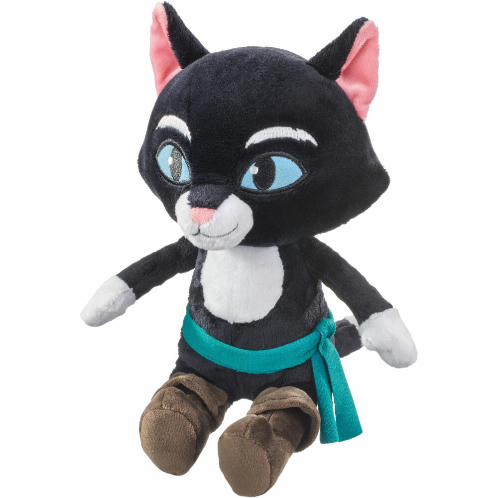 Schmidt Spiele Der gestiefelte Kater Kitty Samtpfote, Kuscheltier, Plüschtier, Stofftier, Plüsch, 26 cm, 42779