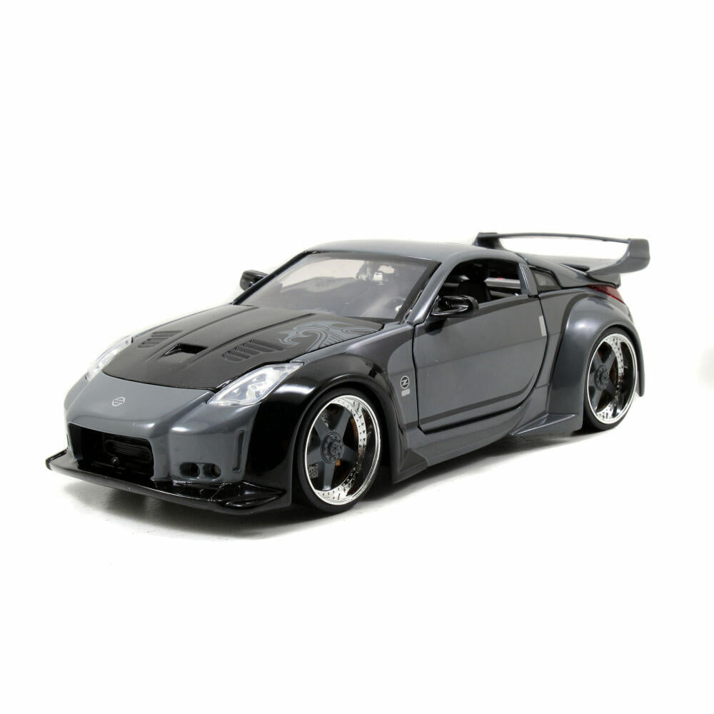 Jada Fast & Furious 2003 Nissan 350Z, Modellauto, Modell Auto, Modellfahrzeug, Maßstab 1:24, 253203006