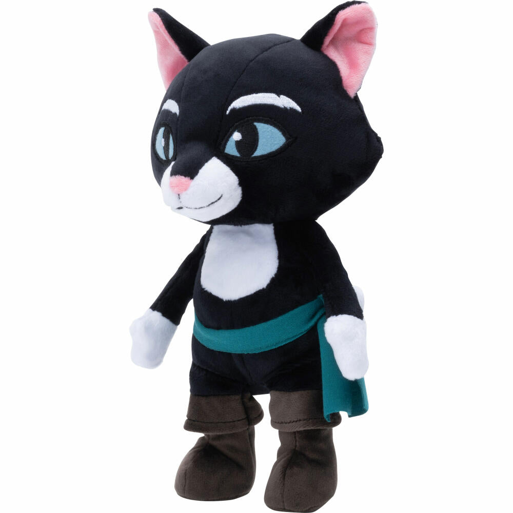 Schmidt Spiele Der gestiefelte Kater Kitty Samtpfote, Kuscheltier, Plüschtier, Stofftier, Plüsch, 26 cm, 42779