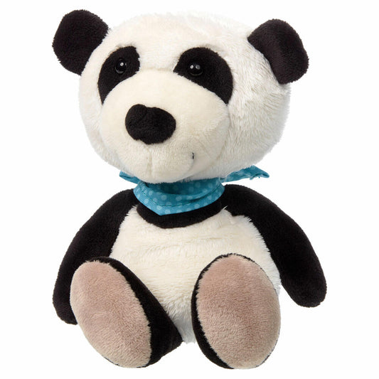 sigikid Mimimis Anhänger Panda Klein, Kuscheltier, Stofftier, Schlüsselanhänger, Weiß / Schwarz, 19 cm, 42391