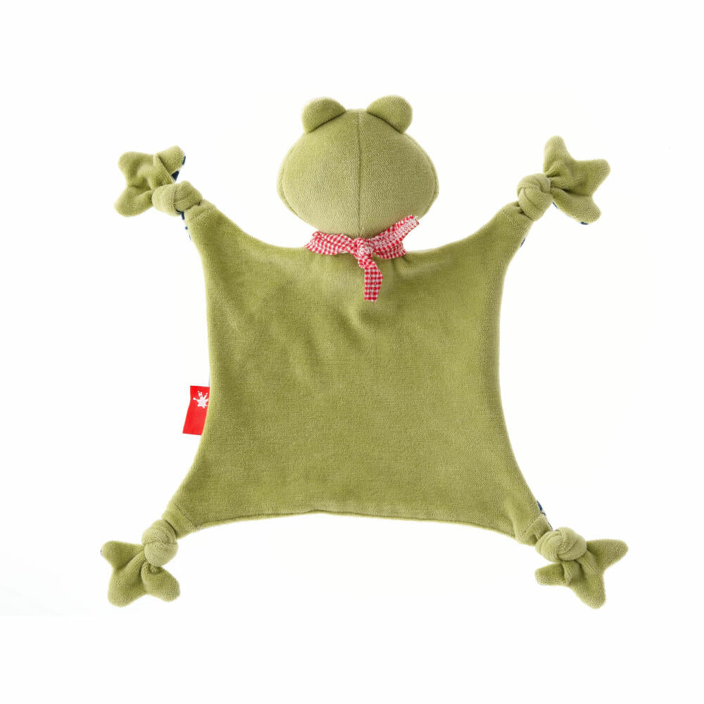 sigikid Green Collection Schnuffeltuch Frosch, Schmusetuch, Kuscheltuch, Babytuch, Schnuffel Tuch, Babyspielzeug, Baby Spielzeug, 41352