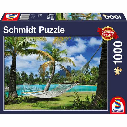 Schmidt Spiele Auszeit, Standard Puzzle, Erwachsenenpuzzle, 1000 Teile, 58969