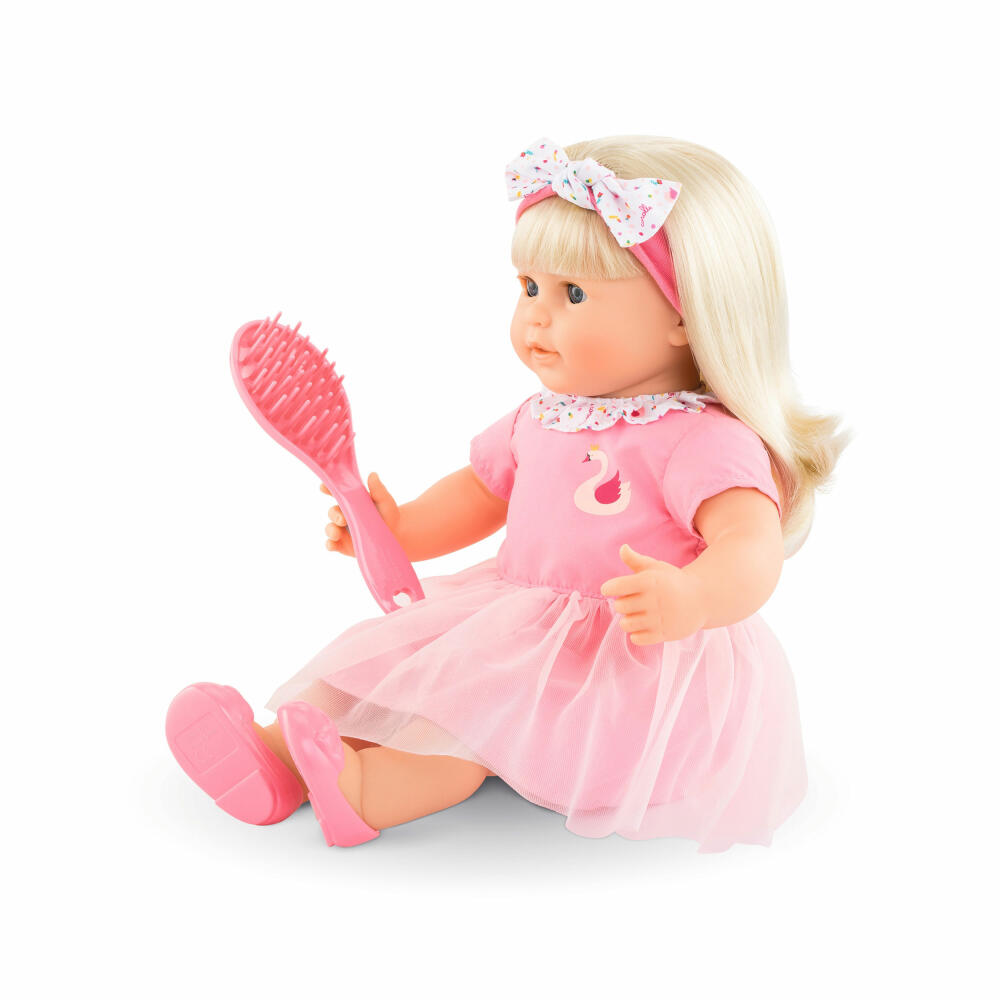 Corolle MGP Adele Blond, Weichkörperpuppe mit langem Haar, Babypuppe, Puppe, Vanilleduft, 36 cm, 9000130210