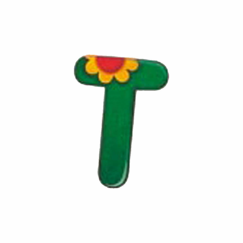 Selecta Spielzeug Alphabet T, Buchstabe, Kinderzimmer Deko, Holzspielzeug, Holz, 8 cm, 60920