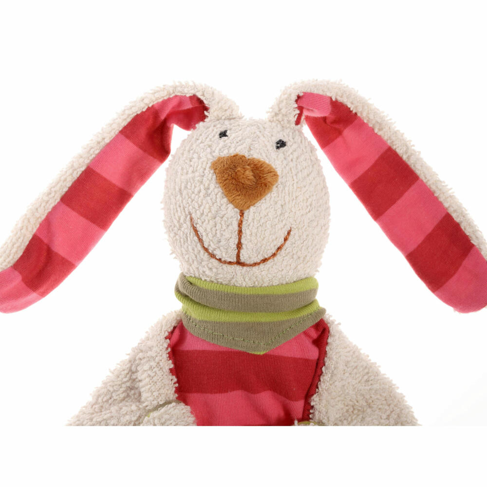 sigikid Schnuffeltuch Hase, Schmusetuch, Kuscheltuch, Babytuch, Schnuffel Tuch, Babyspielzeug, Baby Spielzeug, Baumwolle, 40594