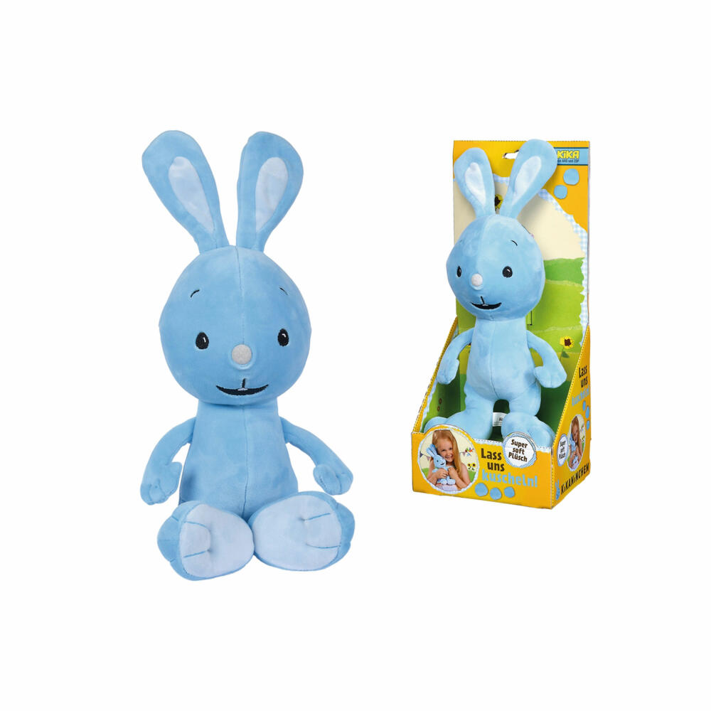 Simba KiKANiNCHEN Plüschfigur, Plüschtier, Kuscheltier, Hase, Spielzeug, Kinder, 35 cm, 109461014