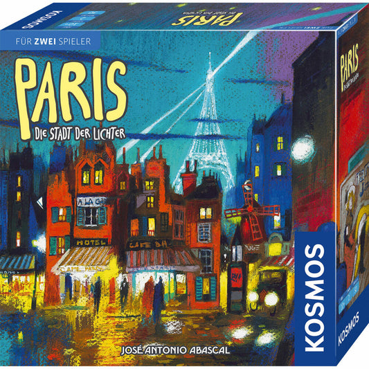 KOSMOS Paris - Die Stadt der Lichter, Familienspiel, Strategiespiel, Strategie Spiel, ab 10 Jahren, 680442
