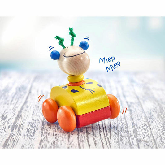 Selecta Spielzeug Zoolini Giraffe, Figur, Babyspiel, Babyspielzeug, Holz, 7 cm, 61037
