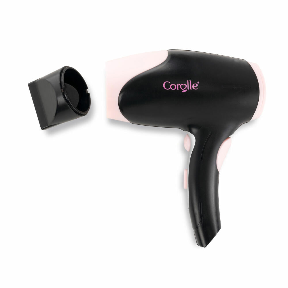 Corolle LTC Haarstyling Set, 14-tlg., Fön, Kamm, Bürste, Haarschmuck, Haarband, Stylingzubehör, Puppe, 9000310020