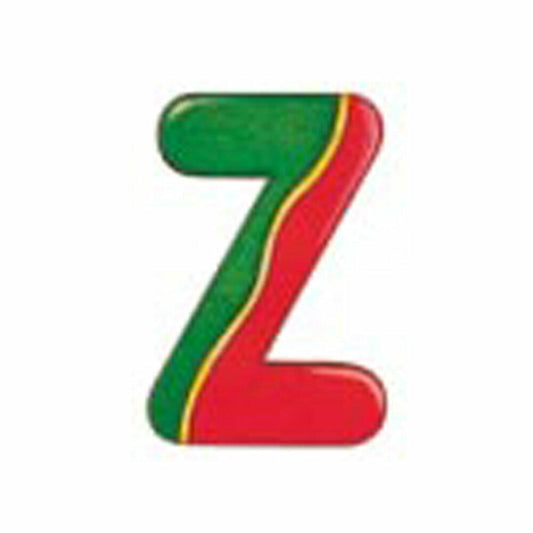 Selecta Spielzeug Alphabet Z, Buchstabe, Kinderzimmer Deko, Holzspielzeug, Holz, 8 cm, 60926