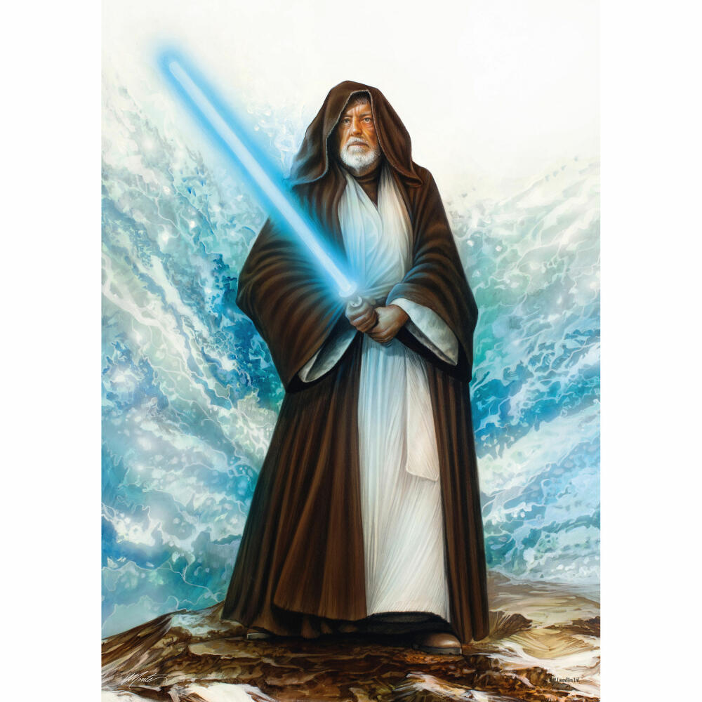 Schmidt Spiele Lucas Film, Monte Moore, The Jedi Master , Thomas Kinkade, Erwachsenenpuzzle, Puzzle, ab 12 Jahre, 1000 Teile, 57593