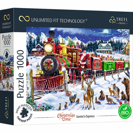 Trefl Puzzle UFT Christmas Time: Santas Express, 1000 Teile, 68.3 x 48 cm, 10755
