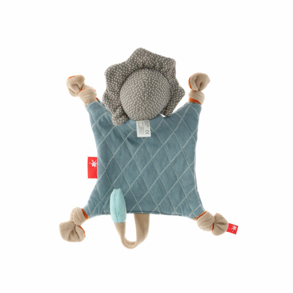 sigikid Schnuffeltuch Löwe Lulo Lumpo, Schmusetuch, Kuscheltuch, Babytuch, Schnuffel Tuch, Babyspielzeug, Baby Spielzeug, Baumwolle / Polyester, 42157