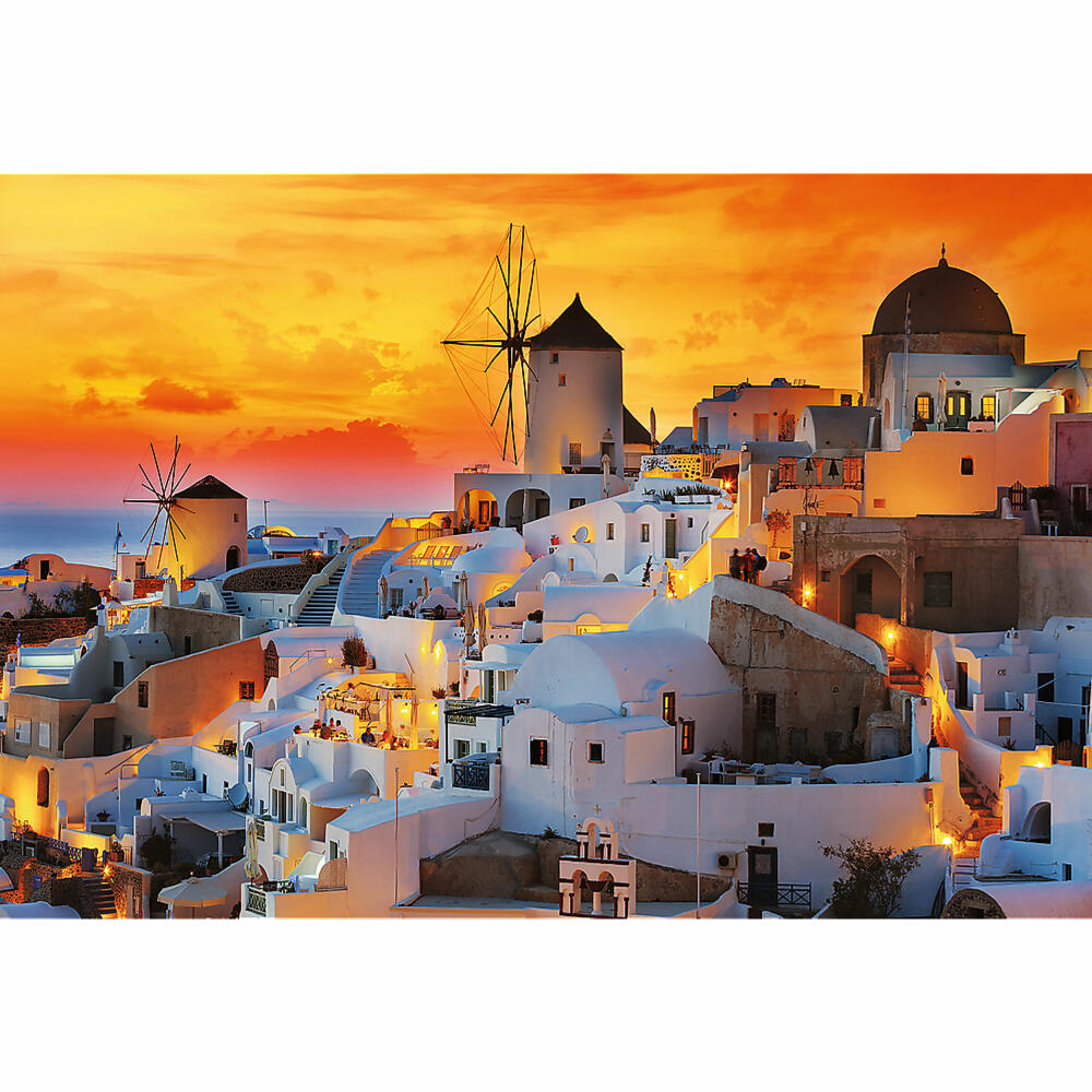 Trefl Puzzle UFT Romantic Sunset: Santorini, 1500 Teile, 85 x 58 cm, 26195