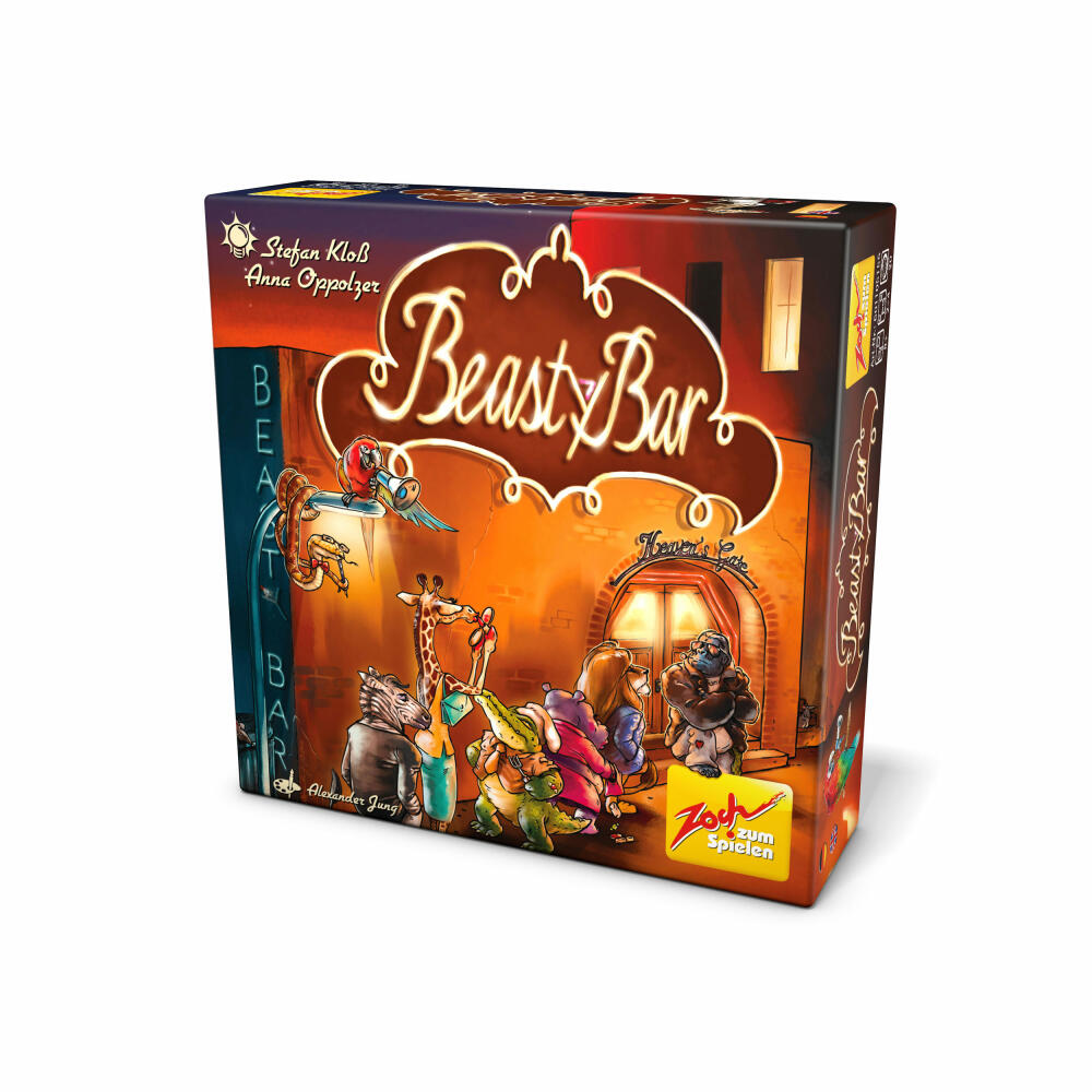 Zoch Beasty Bar, Kartenspiel, Strategiespiel, Taktik, Gesellschaftsspiel, Familienspiel, Karten Spiel, 601105155