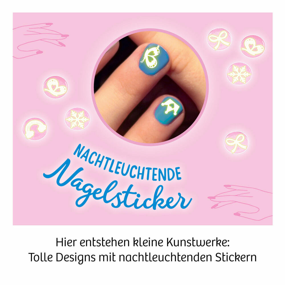 KOSMOS Nagel-Studio, Experimentierkasten, Kreativset, Nagellack herstellen, Experimentierset, ab 8 Jahren, 671587