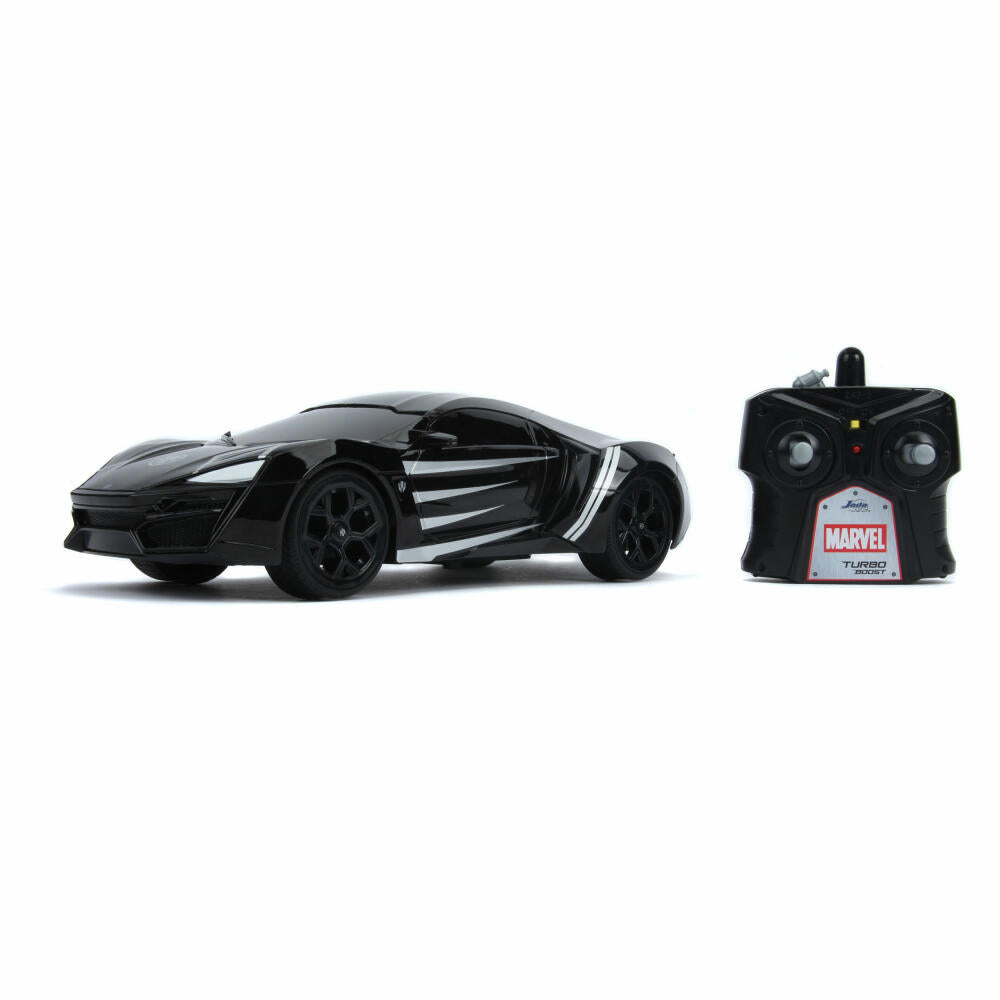 Jada Marvel Black Panther RC Lykan 1:16, Ferngesteuertes Auto, Modellauto, Spielzeug, 253226001