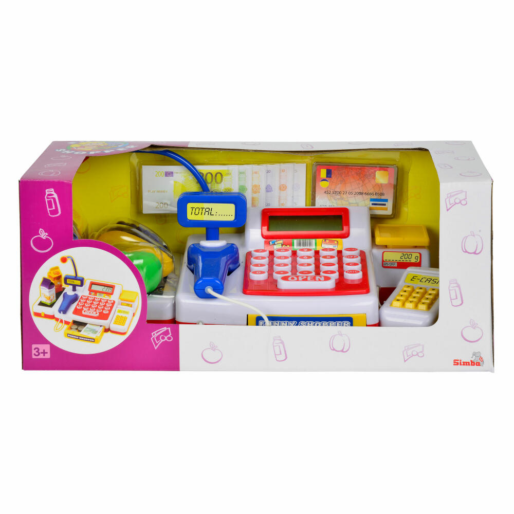 Simba Supermarktkasse mit Scanner, Kasse, Spielzeug-Kasse, Spielzeug, Kunststoff, 104525700