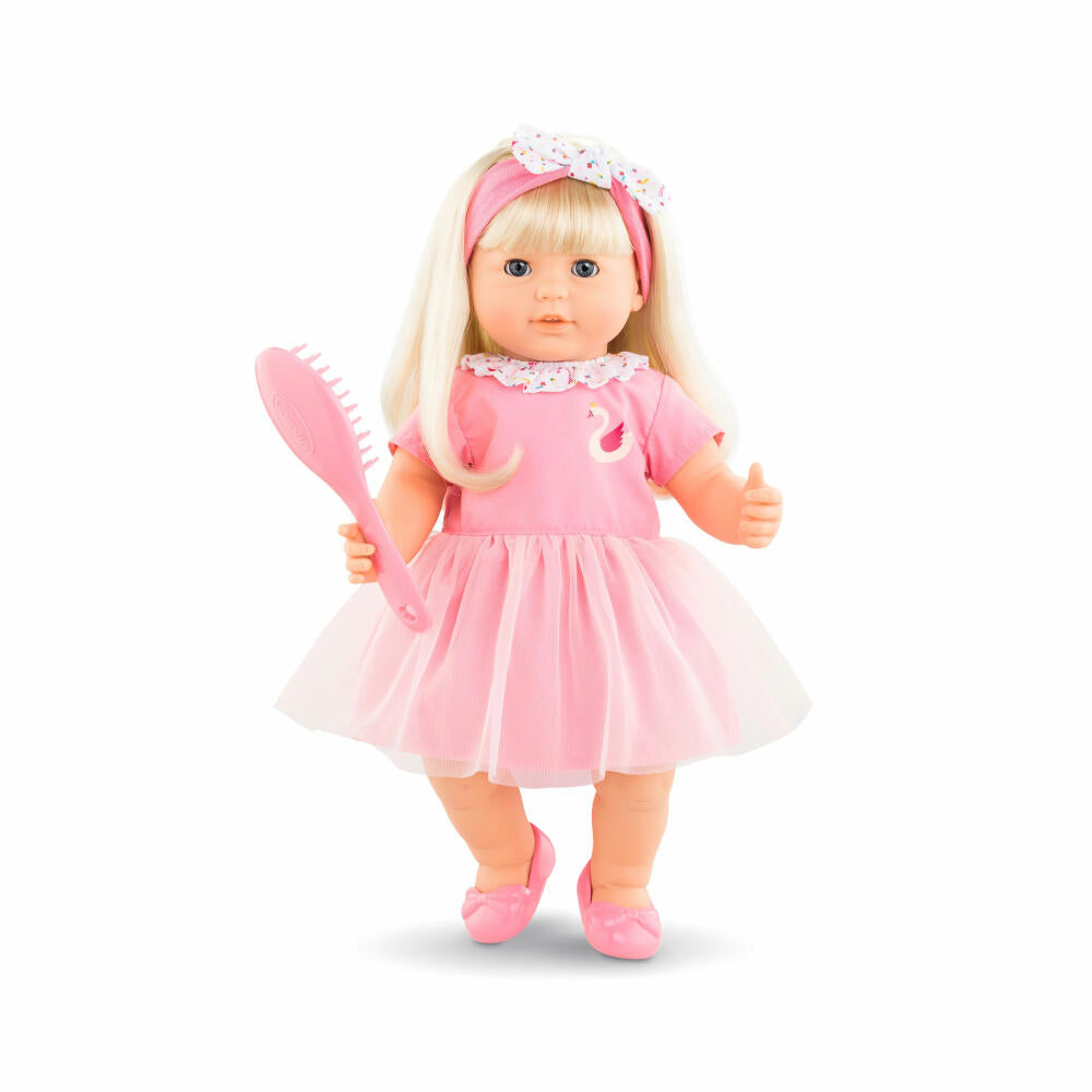 Corolle MGP Adele Blond, Weichkörperpuppe mit langem Haar, Babypuppe, Puppe, Vanilleduft, 36 cm, 9000130210