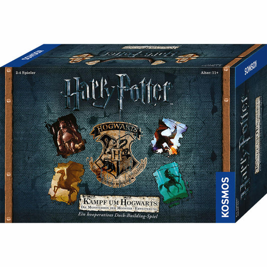 KOSMOS Harry Potter - Kampf um Hogwarts - Die Monsterbox der Monster, Erweiterung, Familienspiel, Spiel, ab 11 Jahren, 680671