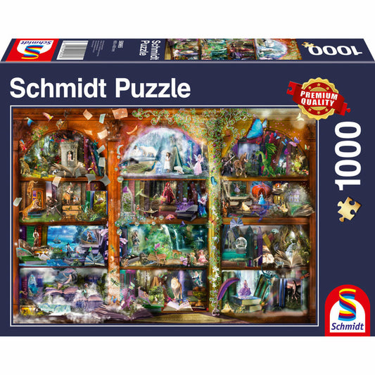 Schmidt Spiele Märchen-Zauber, Standard Puzzle, Erwachsenenpuzzle, 1000 Teile, 58964