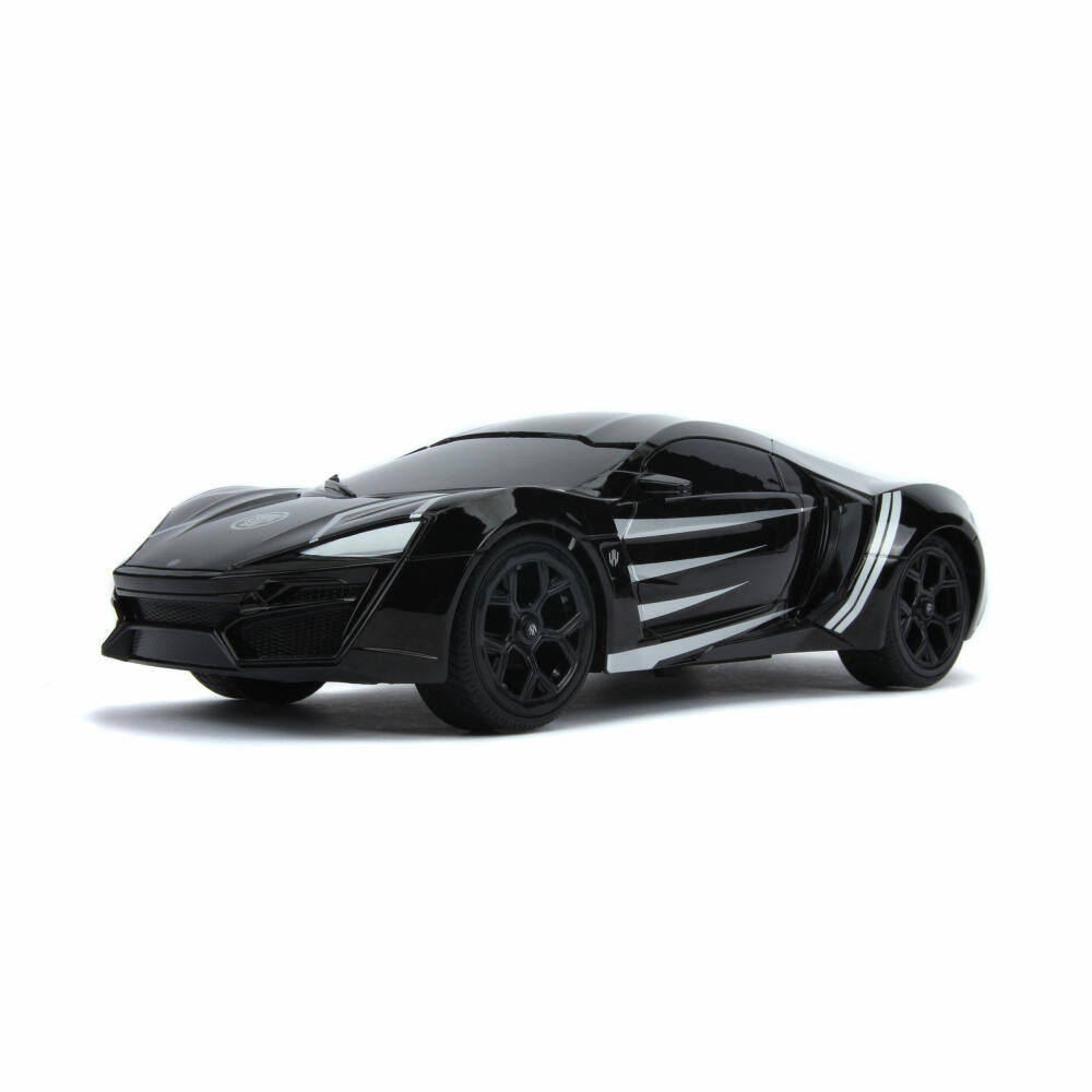 Jada Marvel Black Panther RC Lykan 1:16, Ferngesteuertes Auto, Modellauto, Spielzeug, 253226001