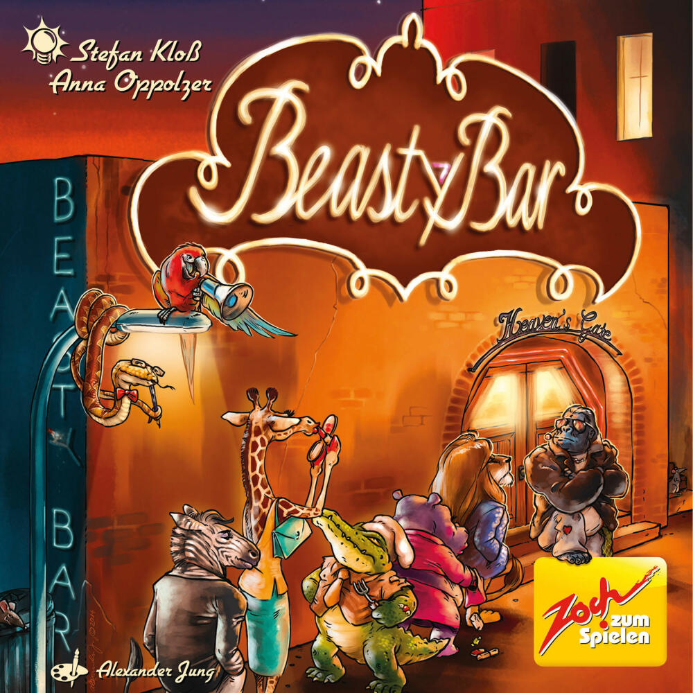 Zoch Beasty Bar, Kartenspiel, Strategiespiel, Taktik, Gesellschaftsspiel, Familienspiel, Karten Spiel, 601105155