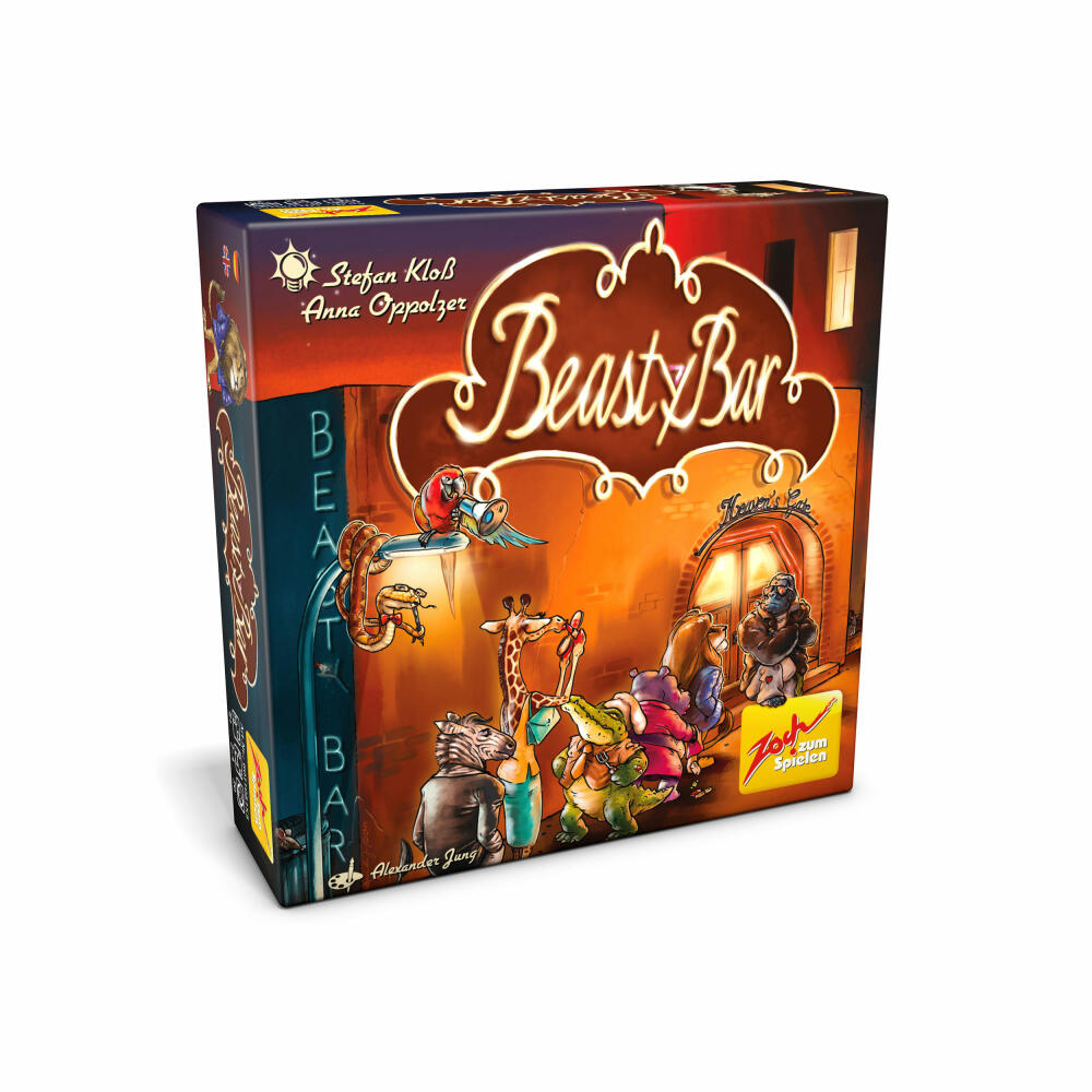 Zoch Beasty Bar, Kartenspiel, Strategiespiel, Taktik, Gesellschaftsspiel, Familienspiel, Karten Spiel, 601105155