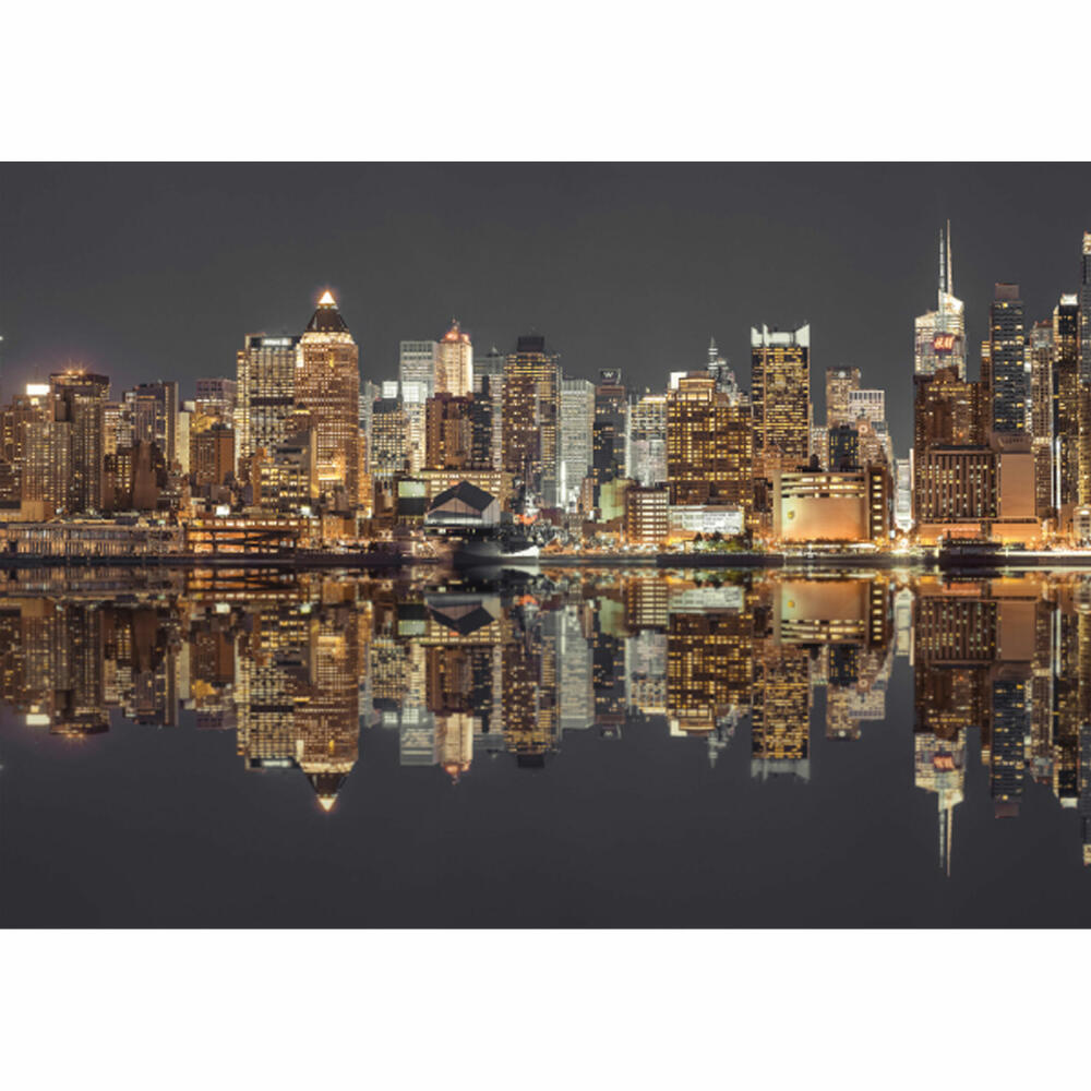 Schmidt Spiele Puzzle New York Skyline bei Nacht, Erwachsenenpuzzle, Standard, 1500 Teile, 58382