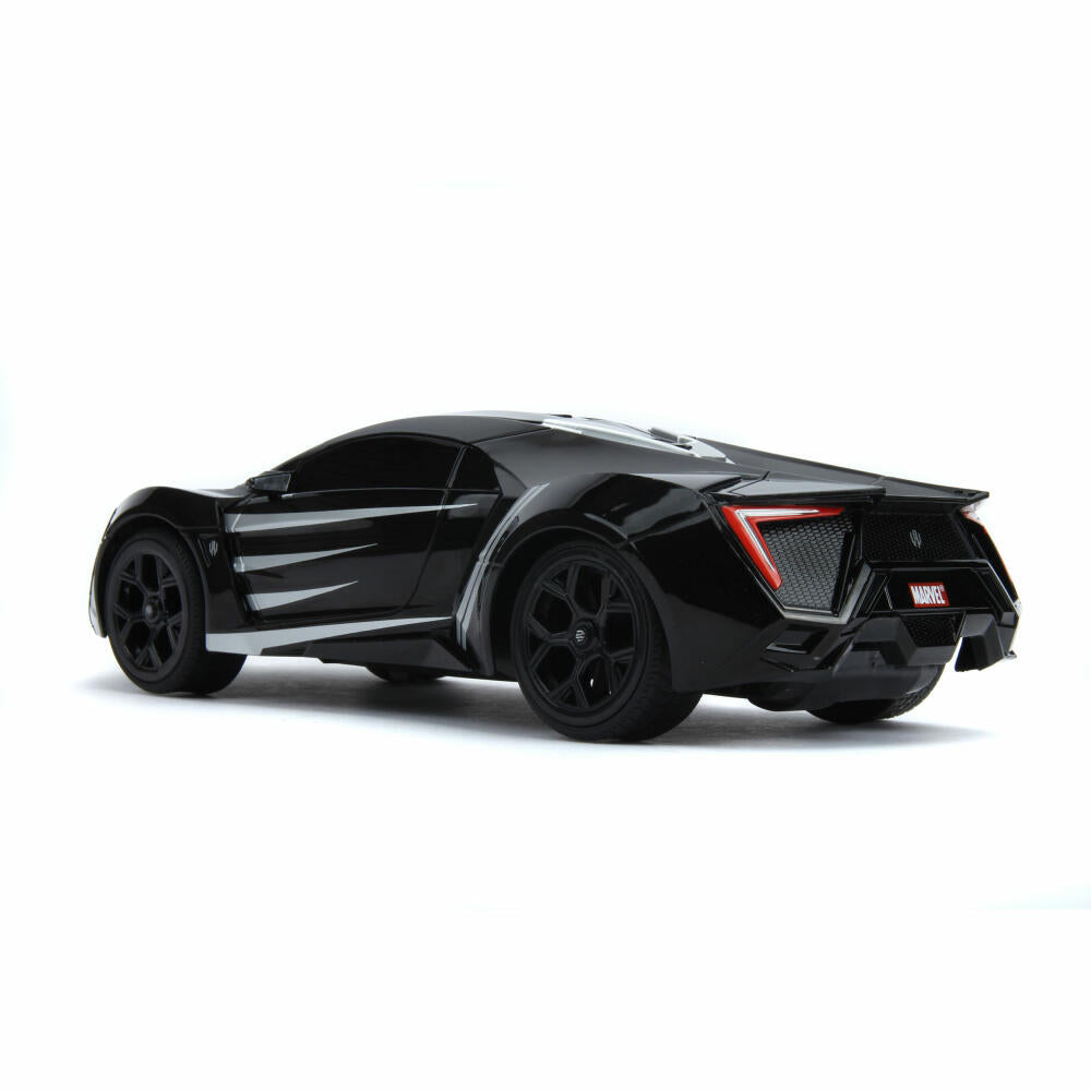 Jada Marvel Black Panther RC Lykan 1:16, Ferngesteuertes Auto, Modellauto, Spielzeug, 253226001