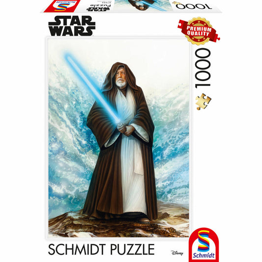 Schmidt Spiele Lucas Film, Monte Moore, The Jedi Master , Thomas Kinkade, Erwachsenenpuzzle, Puzzle, ab 12 Jahre, 1000 Teile, 57593