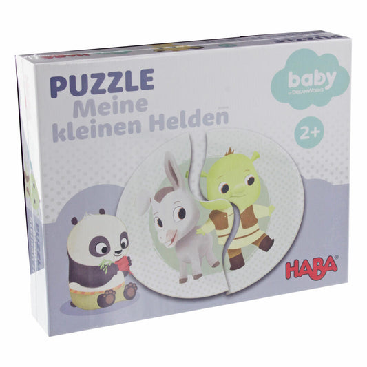 HABA Puzzle Meine Kleinen Helden, 12-tlg., Lern-Spielzeug, Kinderpuzzles, Spiele, 302904