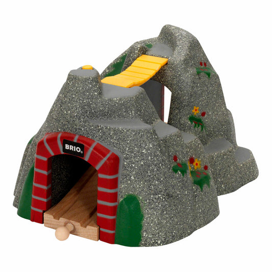 BRIO Magischer Tunnel, Zubehör für die Holzeisenbahn, Eisenbahn, Holzspielzeug, Holz Spielzeug, Zubehör, 33481