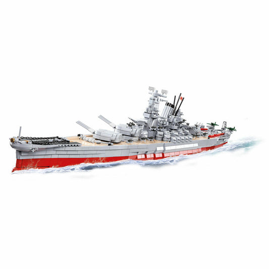 COBI Klemmbausteinset Battleship Yamato, World War 2 Historical Collection, Schiff, Kriegsschiff, Klemmbausteine, Kunststoff, 2665 Teile, 4833