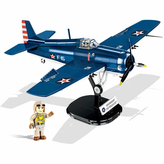 COBI Klemmbausteinset F4F Wildcat - Northrop Grumman, World War 2 Historical Collection,,, Klemmbausteine, Kunststoff, 375 Teile, 5731
