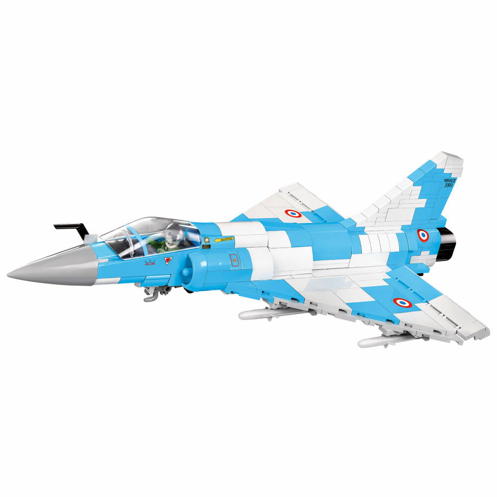 COBI Armed Forces Mirage 2000-5 Kampfjet, Flugzeug, Konstruktionsbausteine, Spielzeug, 400 Teile, 5801