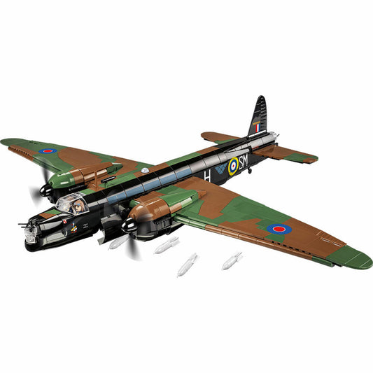 COBI Klemmbausteinset Vickers Wellington Mk.II , World War 2 Historical Collection, Flugzeug, Klemmbausteine, Kunststoff, 1162 Teile, 5723