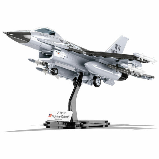 COBI Klemmbausteinset F-16C Fighting Falcon, Armed Forces, Flugzeug, Kampfflugzeug, Klemmbausteine, 415 Teile, 5813