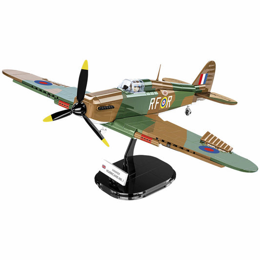 COBI Klemmbausteinset Hawker Hurricane Mk.I, World War 2 Historical Collection, Flugzeug, Klemmbausteine, Kunststoff, 382 Teile, 5728